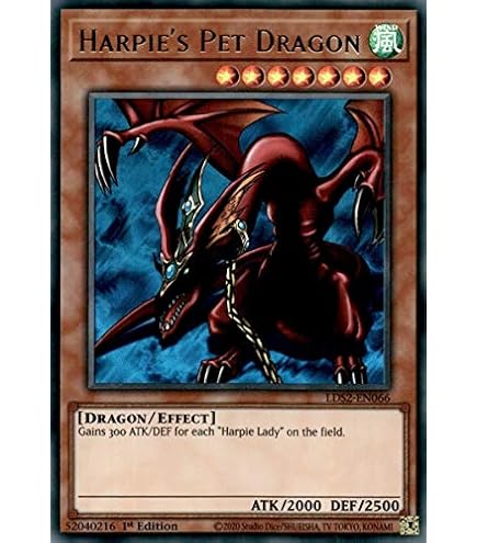 Amazon.com: YU-GI-OH! - Harpie Lady 1 (LCJW-EN090) - Legendary